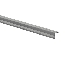 Blendenwinkel, BxL: 2,3 x 200 cm, Aluminium eloxiert