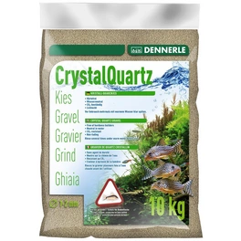 Bodengrund »Kristall-Quarzkies«, 10 kg, natur weiss