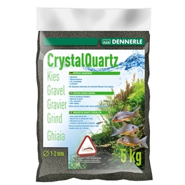 Bodengrund »Kristall-Quarzkies«, 5 kg, diamantschwarz
