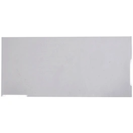 Bodenplatte, rechteckig, BxL: 120 x 55 cm, Stärke: 6 mm, transparent