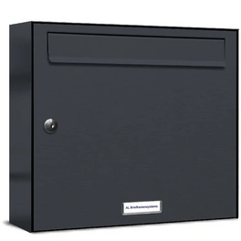 Briefkasten »Premium«, (BxH): 38.5 x 34.5cm, Anzahl Schlitze: 1, Aufputzmontage
