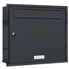 Briefkasten »Premium«, (BxH): 38.5 x 34.5cm, Anzahl Schlitze: 1, Unterputzmontage