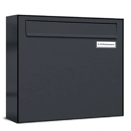 Briefkasten »Premium«, (BxH): 38.5 x 34.5cm, Anzahl Schlitze: 2, Zaunmontage