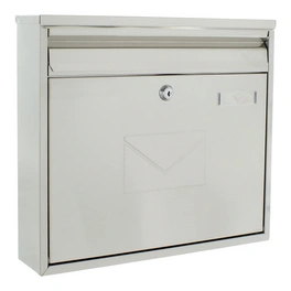 Briefkasten »Tarvis«, edelstahlfarben, Edelstahl, (B x H:) 36 x 32 cm