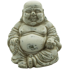 Buddha, Höhe: 18,5 cm, Terrakotta, beige