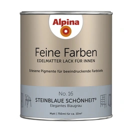 Buntlack »Feine Farben«, 0,75 l, blaugrau