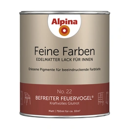 Buntlack »Feine Farben«, 0,75 l, glutrot