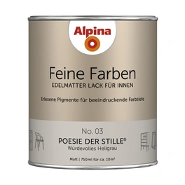 Buntlack »Feine Farben«, 0,75 l, hellgrau