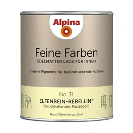 Buntlack »Feine Farben«, 0,75 l, pastellgelb