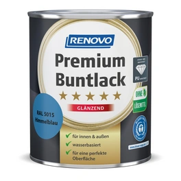 Buntlack glänzend »Premium«, himmelblau RAL 5015