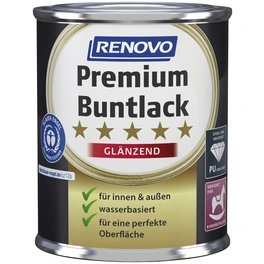 Buntlack glänzend »Premium«, lichtgrau RAL 7035
