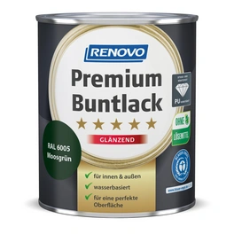 Buntlack glänzend »Premium«, moosgruen RAL 6005