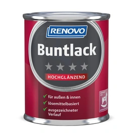 Buntlack hochglänzend, nussbraun RAL 8011