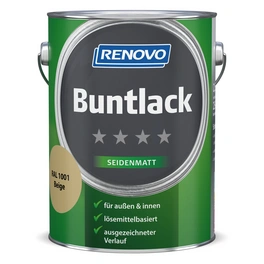 Buntlack seidenmatt, beige RAL 1001