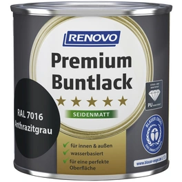 Buntlack seidenmatt »Premium«, anthrazitgrau RAL 7016