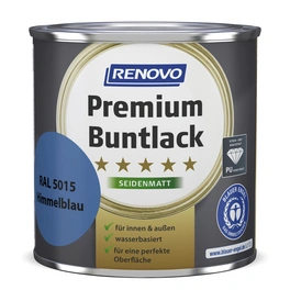 Buntlack seidenmatt »Premium«, himmelblau RAL 5015