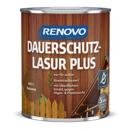 Dauerschutzlasur seidenglänzend »PLUS«, kastanie