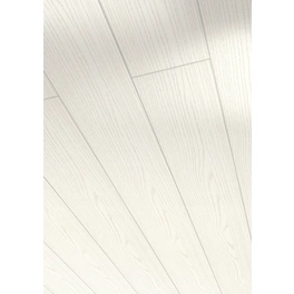 Dekorpaneele »Home«, Eschefarben weiß, Holzwerkstoff, Stärke: 10 mm