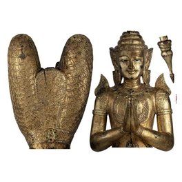 Dekosticker, Buddha, BxL: 100 x 70 cm