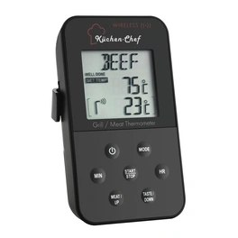 Digital-Funkthermometer, Breite: 6 cm, Temperaturbereich: 0 bis 300 °C