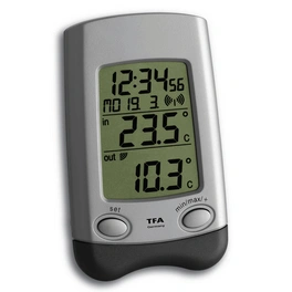 Digital-Funkthermometer, Breite: 7 cm, Temperaturbereich: -40 bis 60 °C