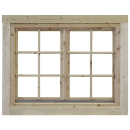 Doppelfenster »Gartenhaus«, BxH: 129 x 99,6 cm, Isolierglas