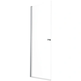 Drehtür »Smart«, BxH: 80 x 195 cm, Glas, silberfarben/transparent