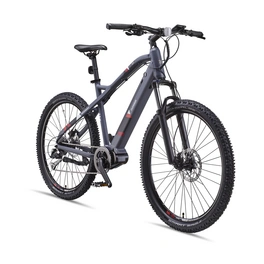 E-Bike Mountainbike, 27,5 Zoll, RH: 50 cm, 8-Gang