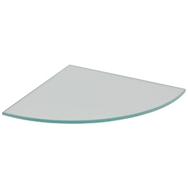 Eckregal »CSR«, BxT: 25 x 25 cm, Sicherheitsglas, transparent