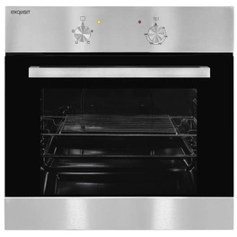 Einbau-Backofen »EBE 555-1.1«, 62 l, metall, silbergrau