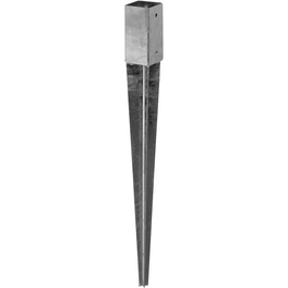 Einschlag-Bodenhülse, Stahl, BxL: 110 x 110 mm