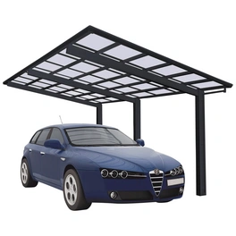 Einzelcarport »Linea«, Typ 110, Außenmaß BxT: 272,6 x 495,4 cm, schwarz