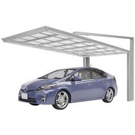 Einzelcarport »MyPort Next«, Typ 60, Außenmaß BxT: 233 x 514,5 cm, edelstahlfarben