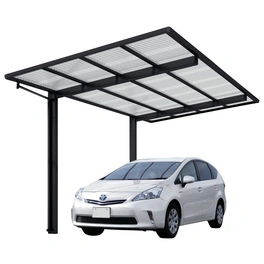 Einzelcarport »Swingline«, Außenmaß BxT: 274,6 x 531 cm, schwarz