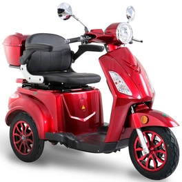 Elektromobil »E-Mover«, max. 20 km/h, Reichweite: 50 km, weinrot