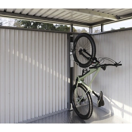Fahrradschiene, Länge: 199,9 cm, silber, für: Biohort MiniGarage Größe L
