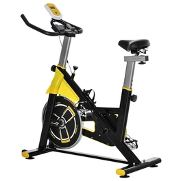 Fahrradtrainer, gelb/schwarz, BxHxL: 100 x 113 x 50 cm