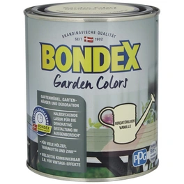 Farblasur »Garden Colors«, kreatürlich vanille, lasierend, 0.75l