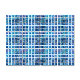 Fliesenaufkleber »Aquarell-Mosaik«, selbstklebend