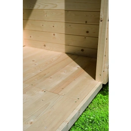 Fußboden, Breite: 400 cm, nordisches Fichtenholz, geeignet für: Gartenhäuser