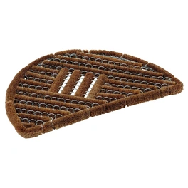 Fußmatte »Coco Brush«, halbrund, Höhe: 3,2 cm, Kokos