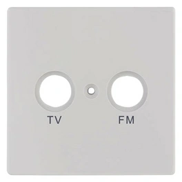 Futura Abdeckung Antenne TV/RF, Weiß, Kunststoff