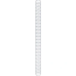 Gabionensäule, silbergrau, Maschenweite 5 cm x 10 cm