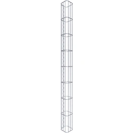 Gabionensäule, silbergrau, Maschenweite 5 cm x 20 cm