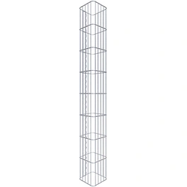 Gabionensäule, silbergrau, Maschenweite 5 cm x 20 cm