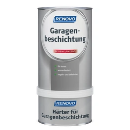 Garagenbeschichtung seidenglänzend, steingrau RAL 7030