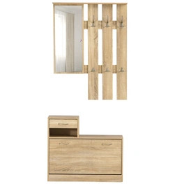Garderoben-Set, BxH: 15 x 111,5 cm, Holz