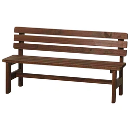 Gartenbank, Holz, 3-Sitzer, BxHxT: 150 x 80 x 41 cm