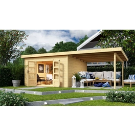 Gartenhaus, Holz, BxHxT: 665 x 229 x 369 cm (Außenmaße)