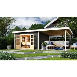 Gartenhaus, Holz, BxHxT: 665 x 229 x 369 cm (Außenmaße)